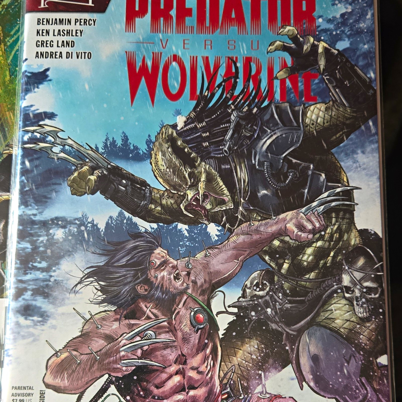 Marvel Predator Versus Wolverine #1,#2,#3 & #4