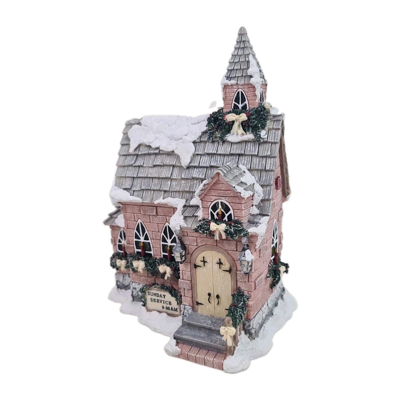 🚨 Ivy & Innocence The Old Ivy Church 05330 Retired Porcelain Vintage Building