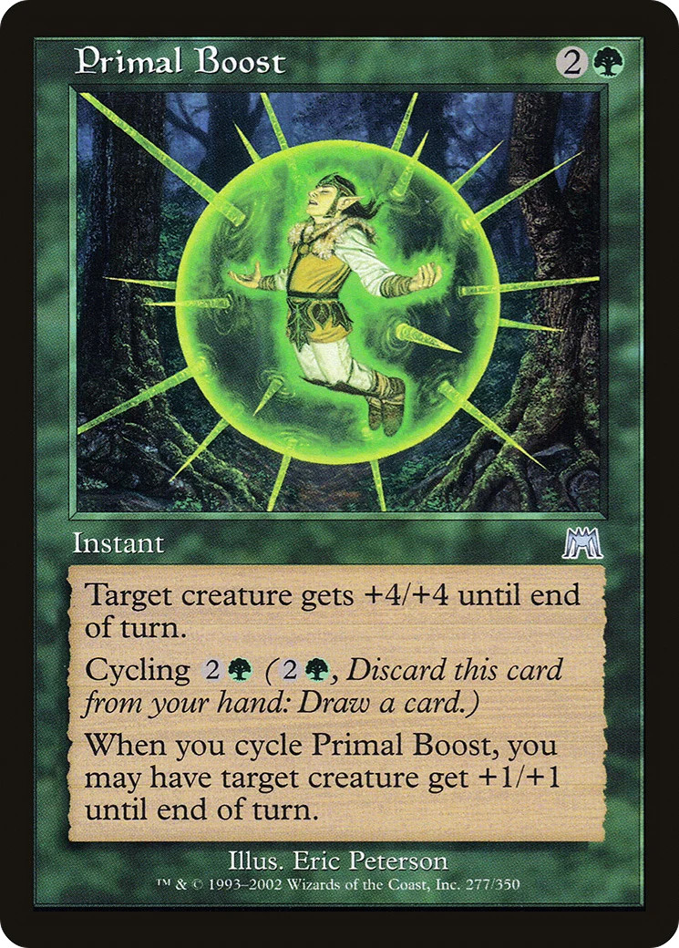 Primal Boost [Onslaught] Magic MTG
