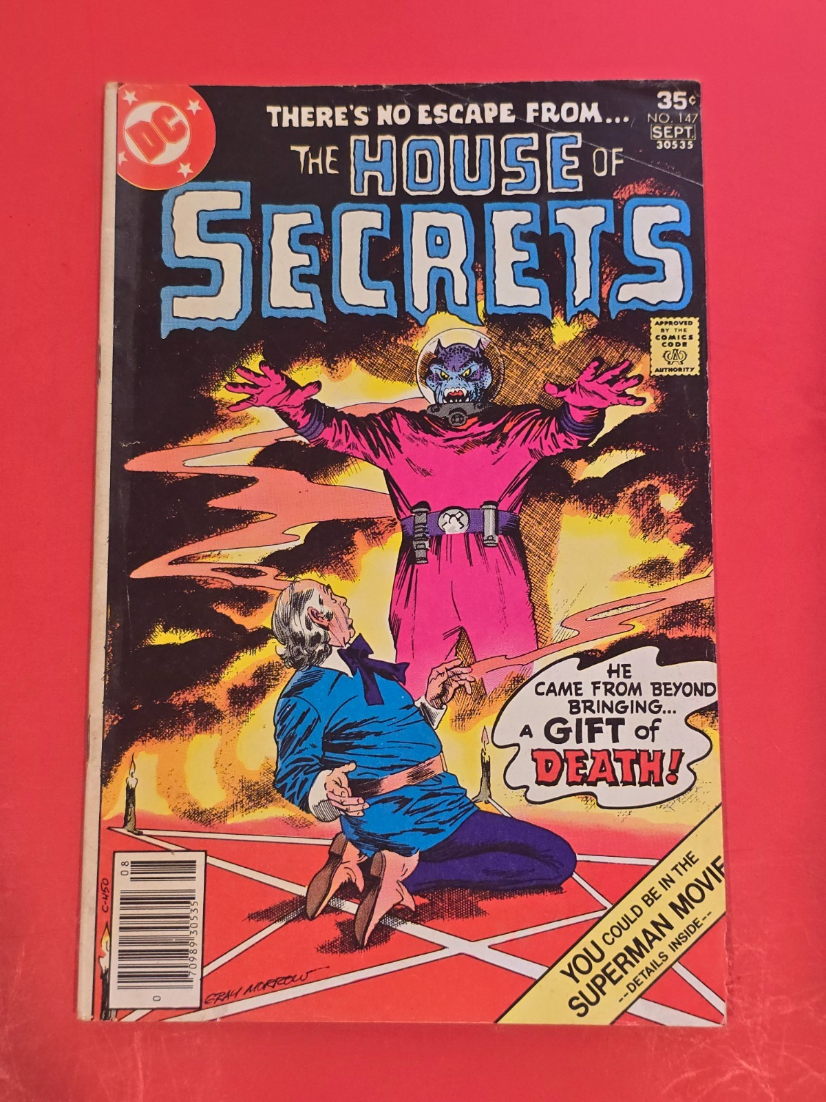 House of Secrets #147 1977 DC Comics Gray Morrow Cover Alex Nino Horror