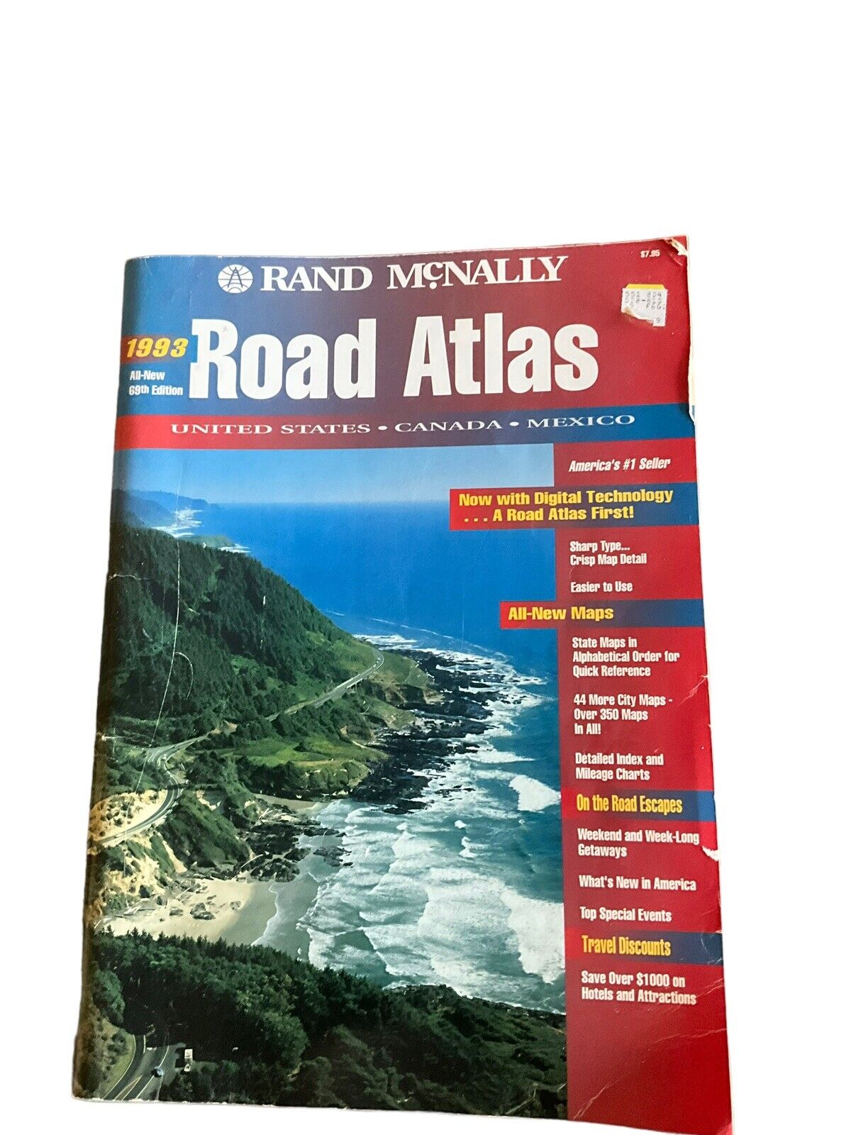 1993 Rand McNally Road Atlas - Commemorative Edition