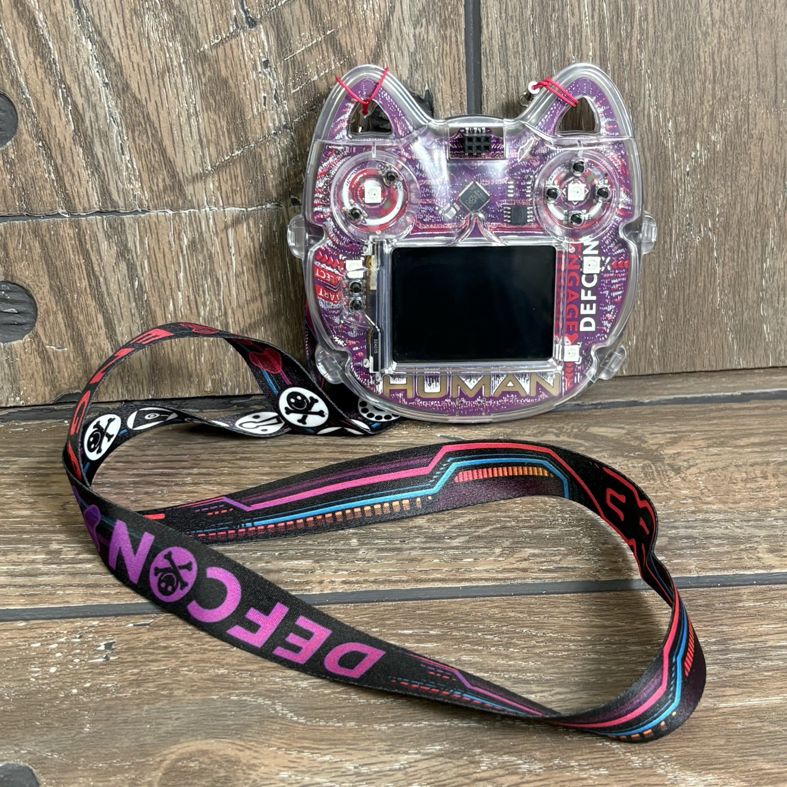 DEF CON 32 (2024) Human Badge W/ Lanyard Raspberry Pi RP 2350