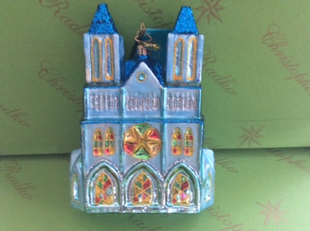 Christopher Radko Cathedral Spires Glass Ornament Christopher Radko Cathedral Spires Glass Ornament