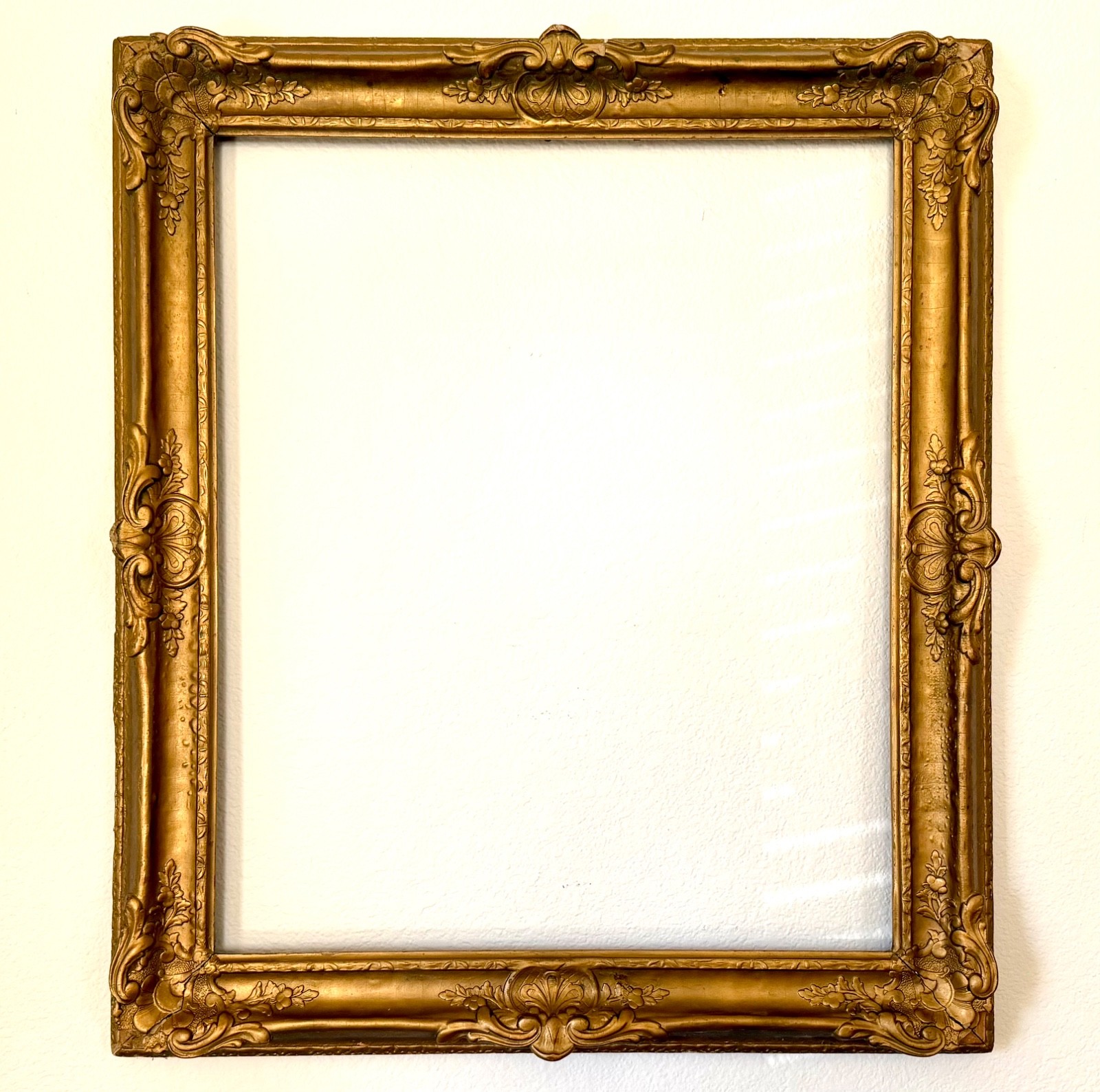 19th Century louis the 15th regency style period picture frame