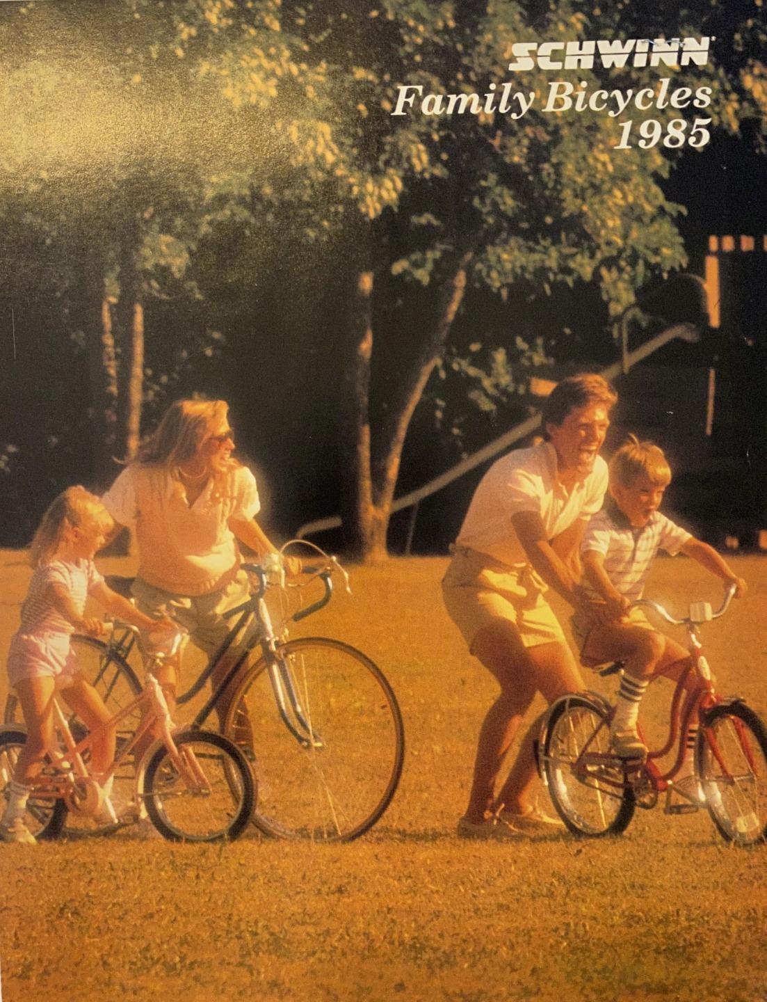 original 1985 Schwinn Bicycle Co. FAMILY CATALOG brochure