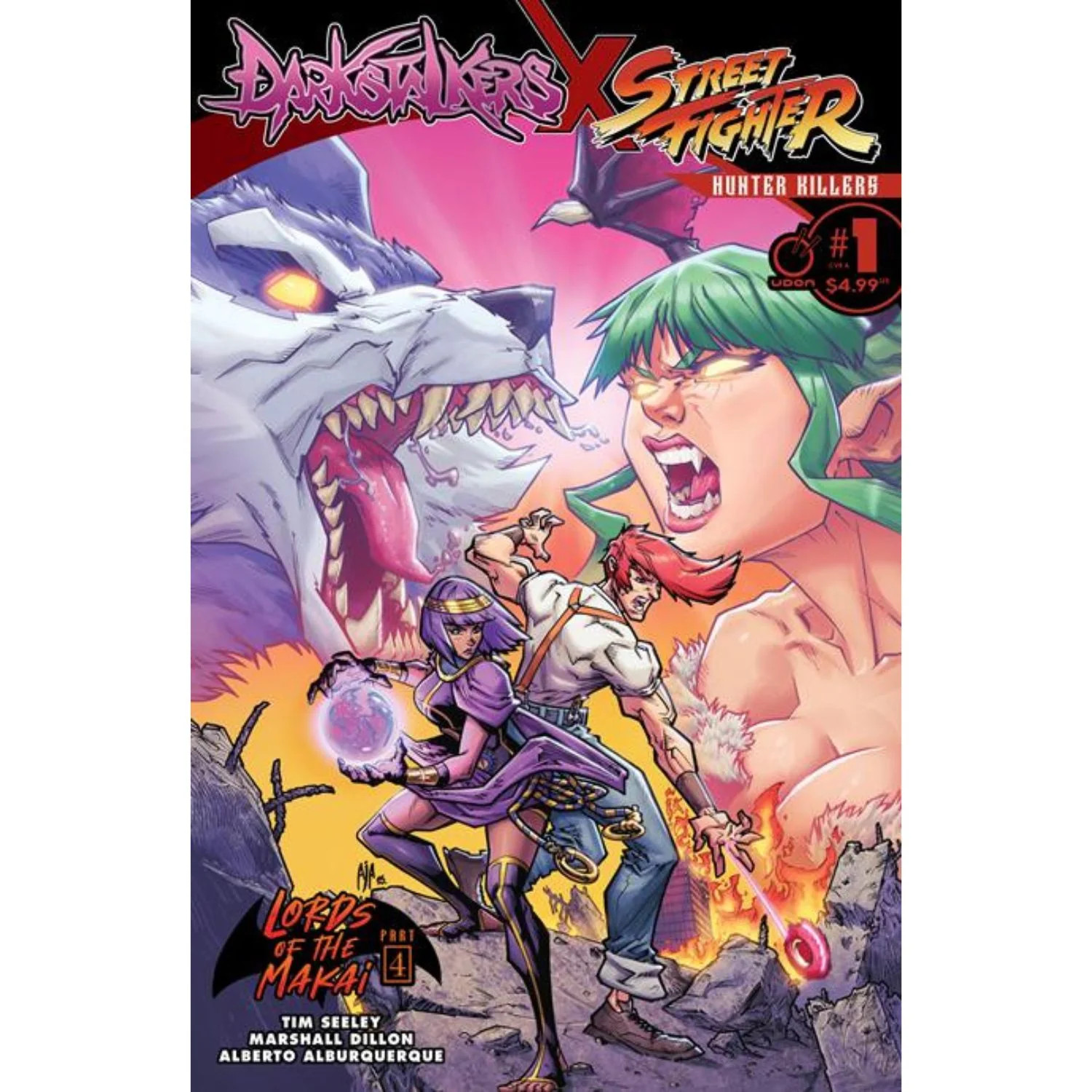 Darkstalkers X Street Fighter Hunter Killers: #1 [A Alberquerque CVR A] 2026