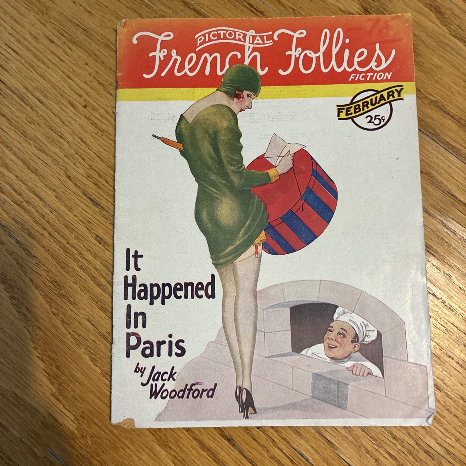 VINTAGE French Follies February 1930 risque pulp Liberty Publishing