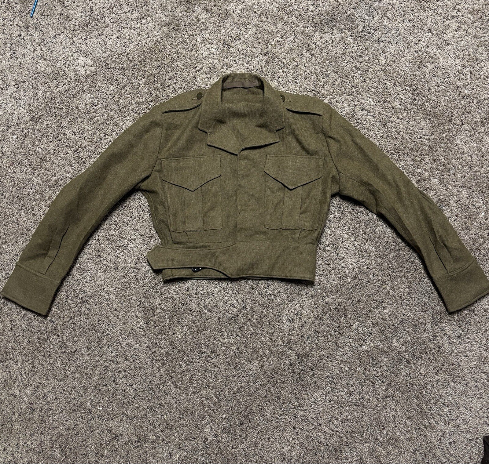 1967 Victoria Cushen Clothing Co (Small 34”-35”) Ike Jacket