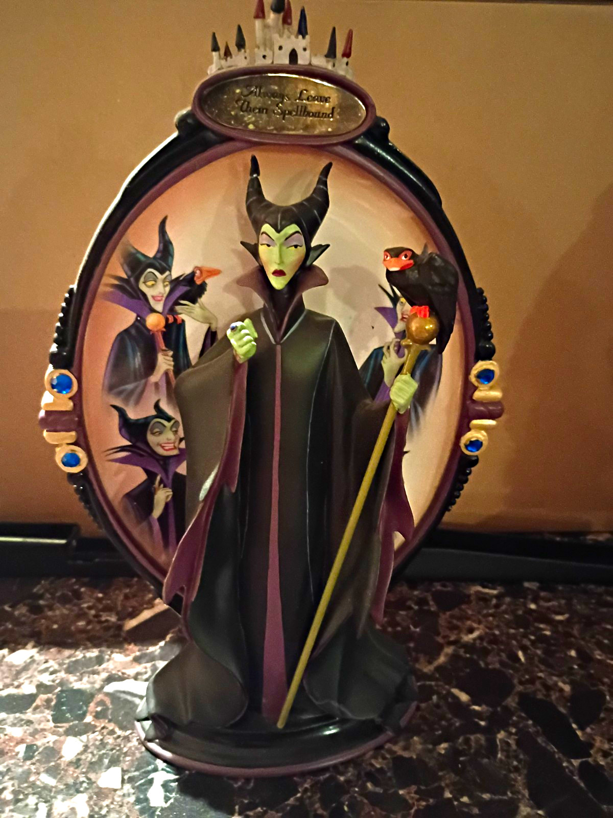 The Bradford Exchange Disney Legendary Villains Maleficent Figurine 2002