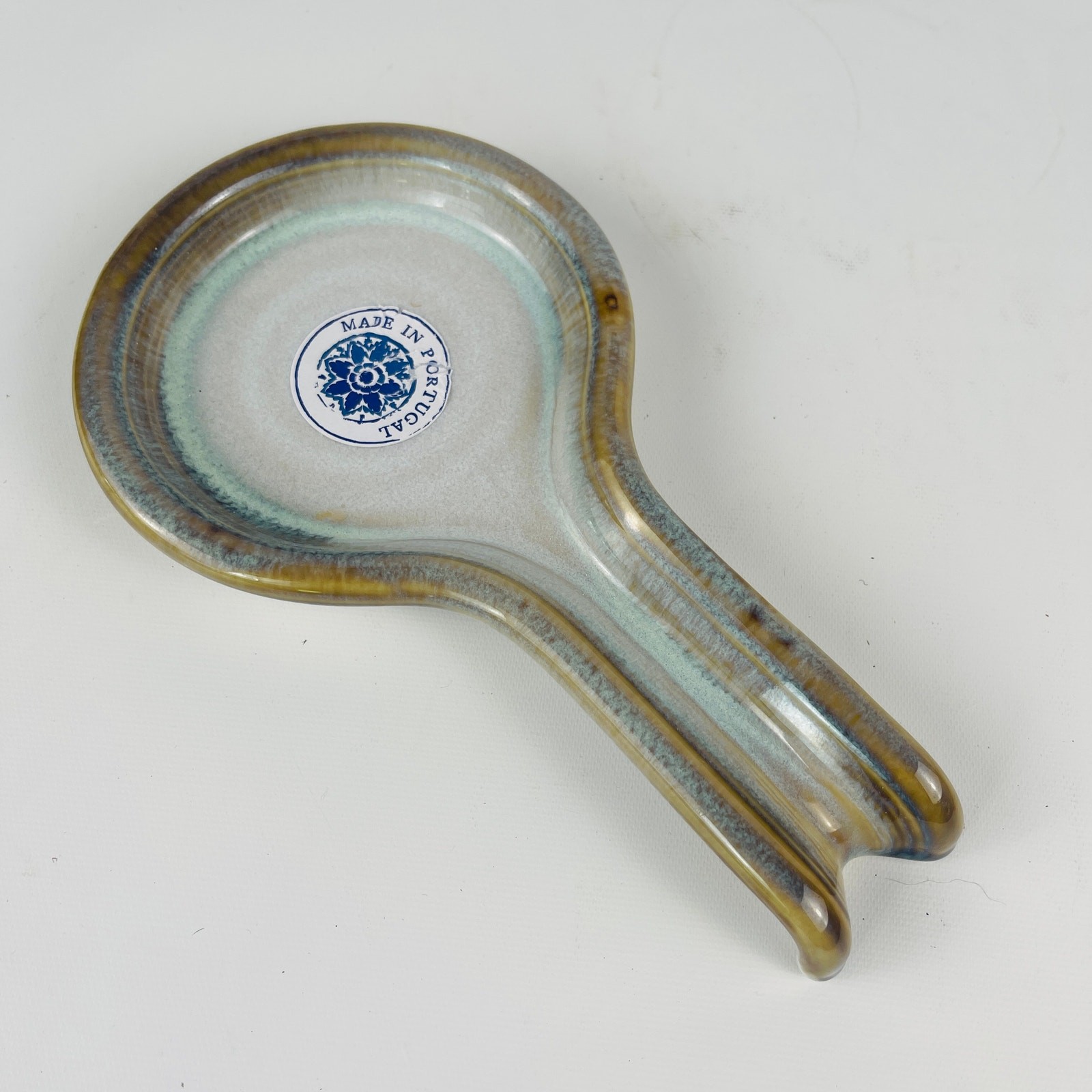 Portugal Vagos Ceramic Spoon Rest 9 x 5”