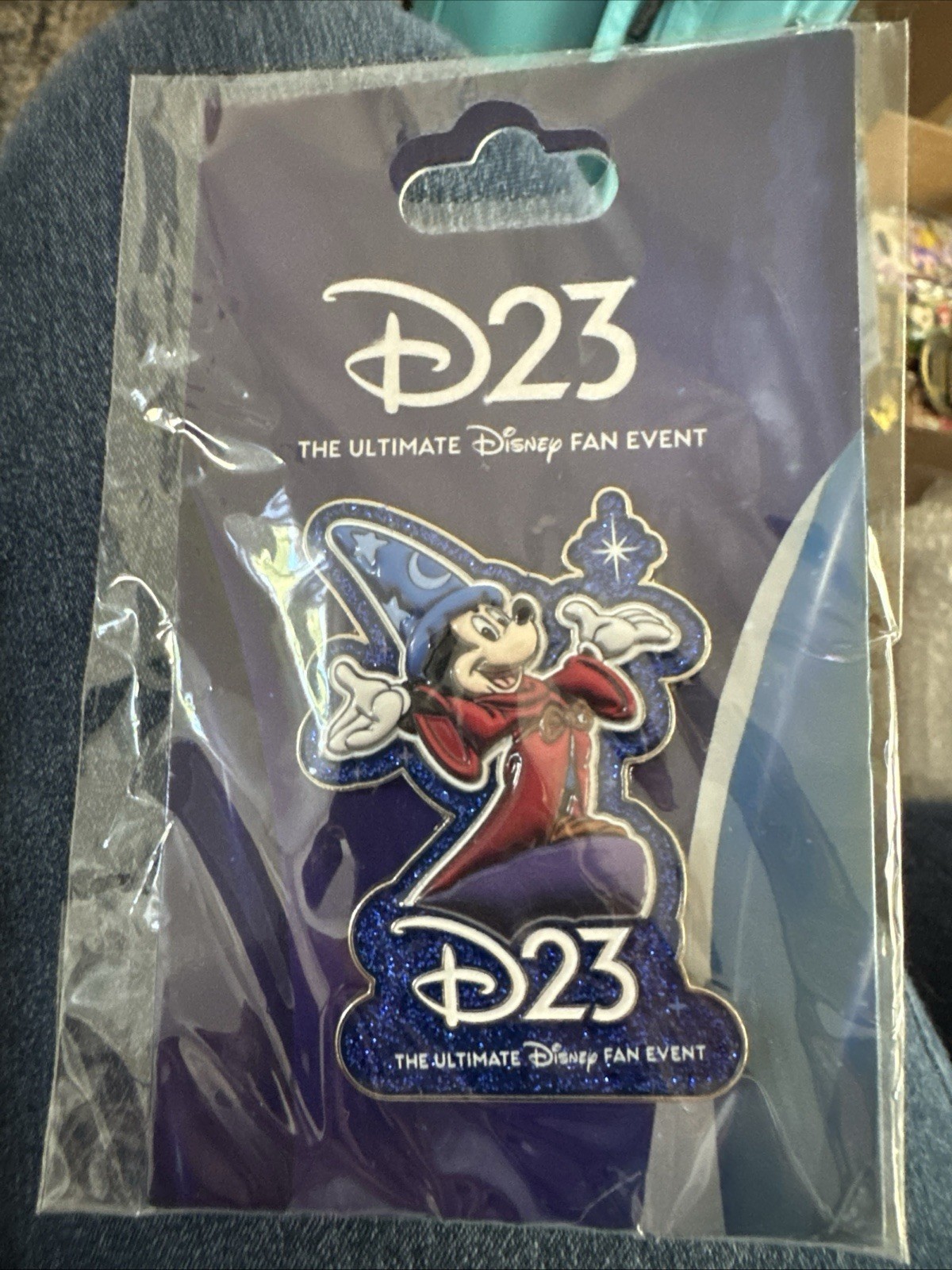 2026 Disney D23 TWDC Sorcerer Mickey Mouse pin D23 Ultimate Fan Event Logo Pin