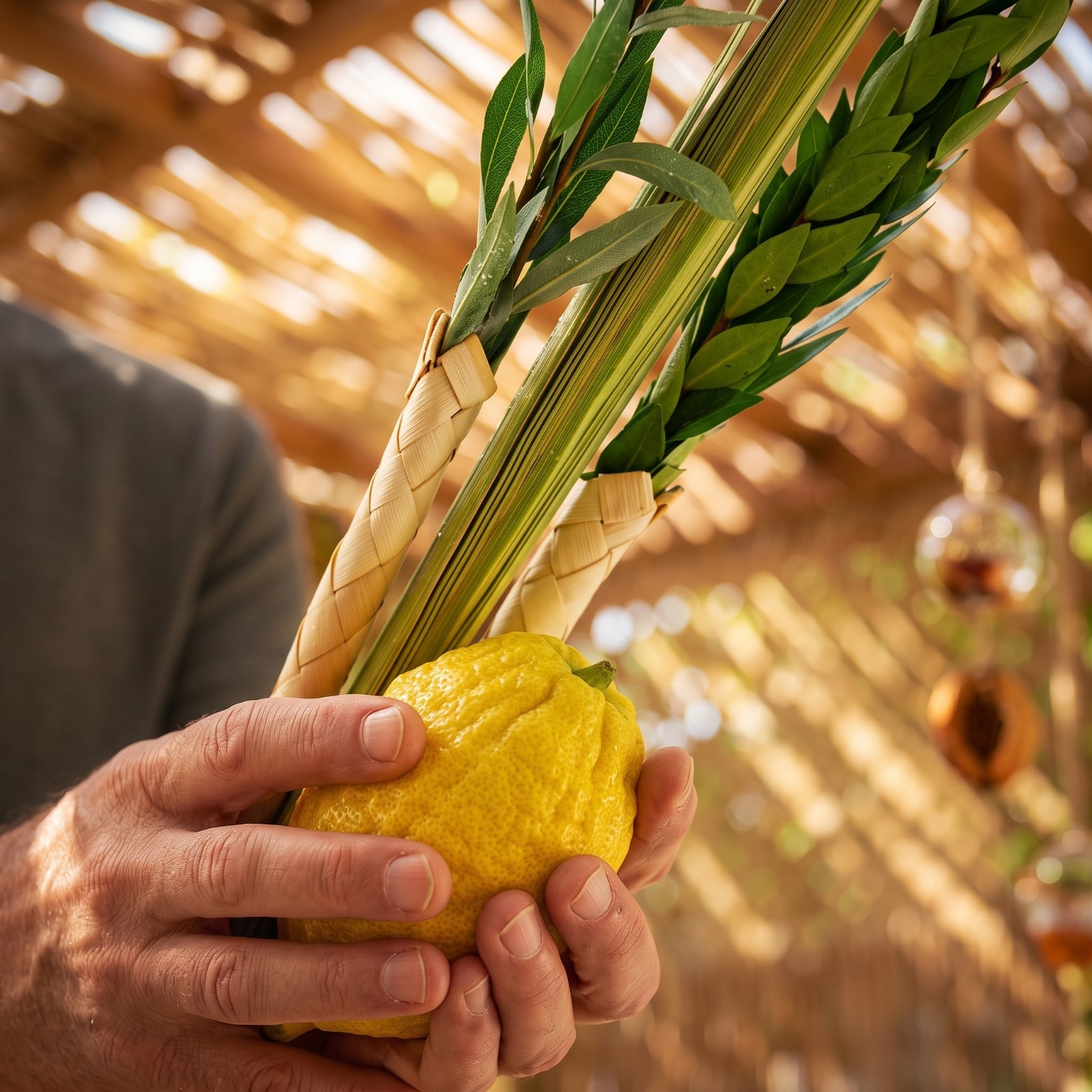 Etrog & Lulav Complete Set – Kosher Arba Minim for Sukkot