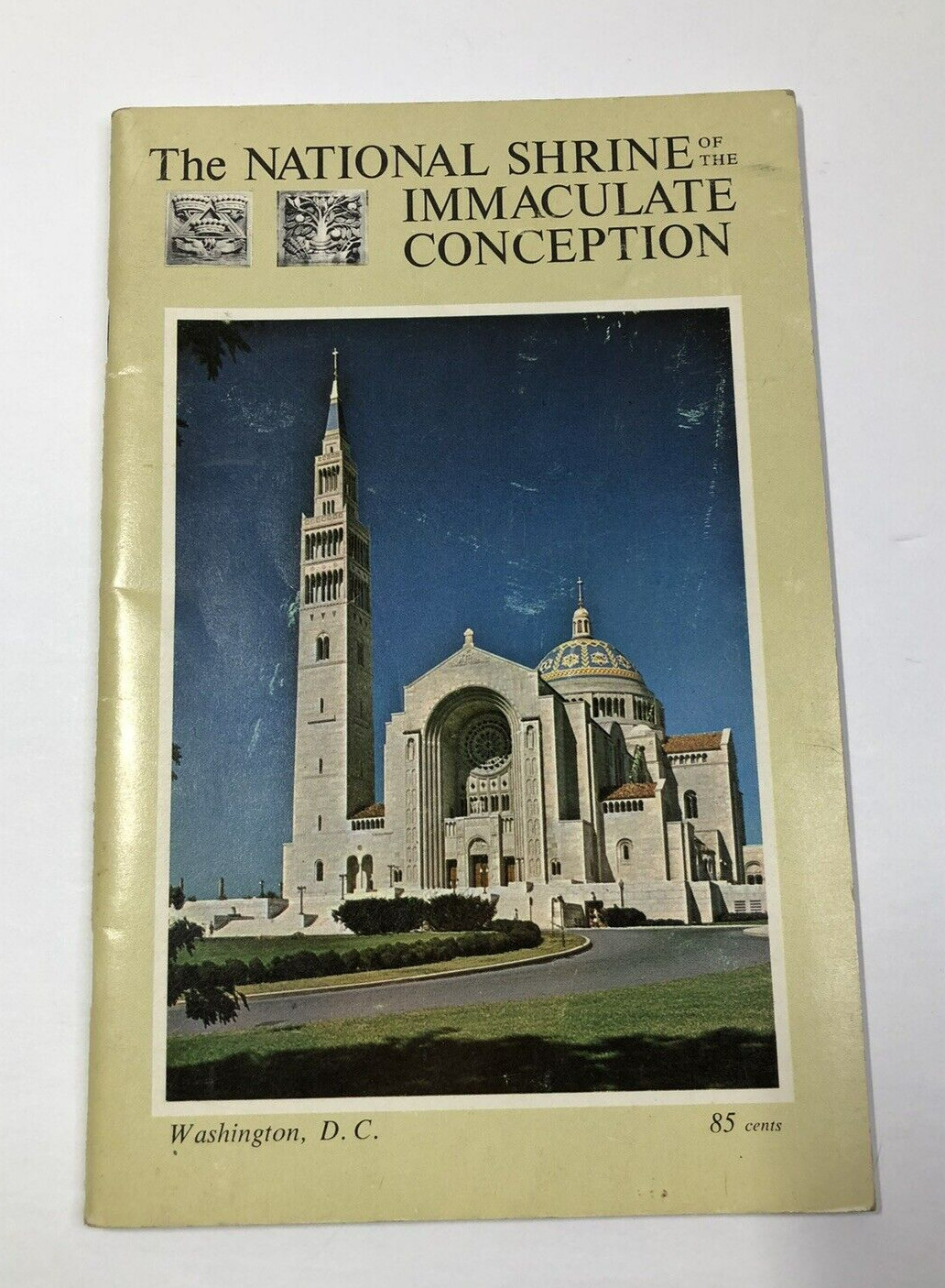 National Shrine, Immaculate Conception Visitor\'s Guide - Washington DC c1960s