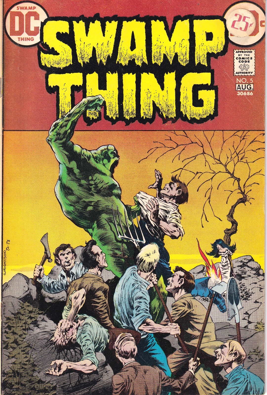 Swamp Thing #5 (DC Comics, August 1973) 