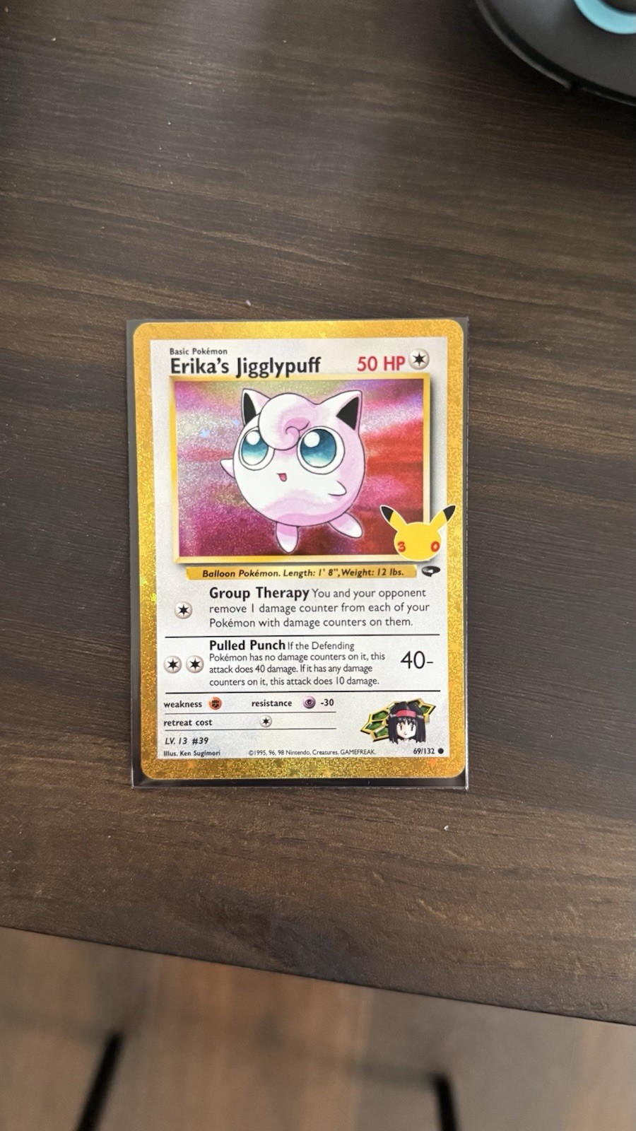 Pokémon 30th Celebration Erika\'s Jigglypuff 69/132 Classic Collection