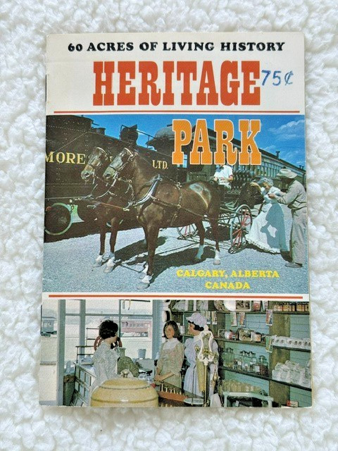 Vintage Heritage Park, Calgary, Alberta, Canada Booklet