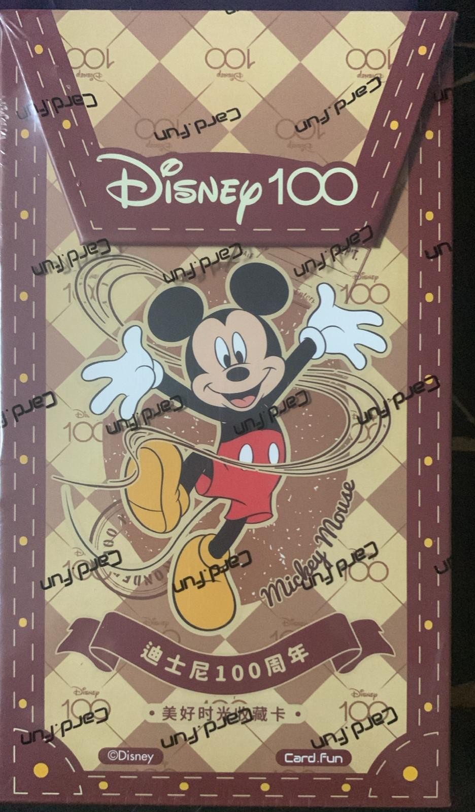 Disney\'s 100th Anniversary Wonderful Moments Cards nick mickey elsa  stitch box