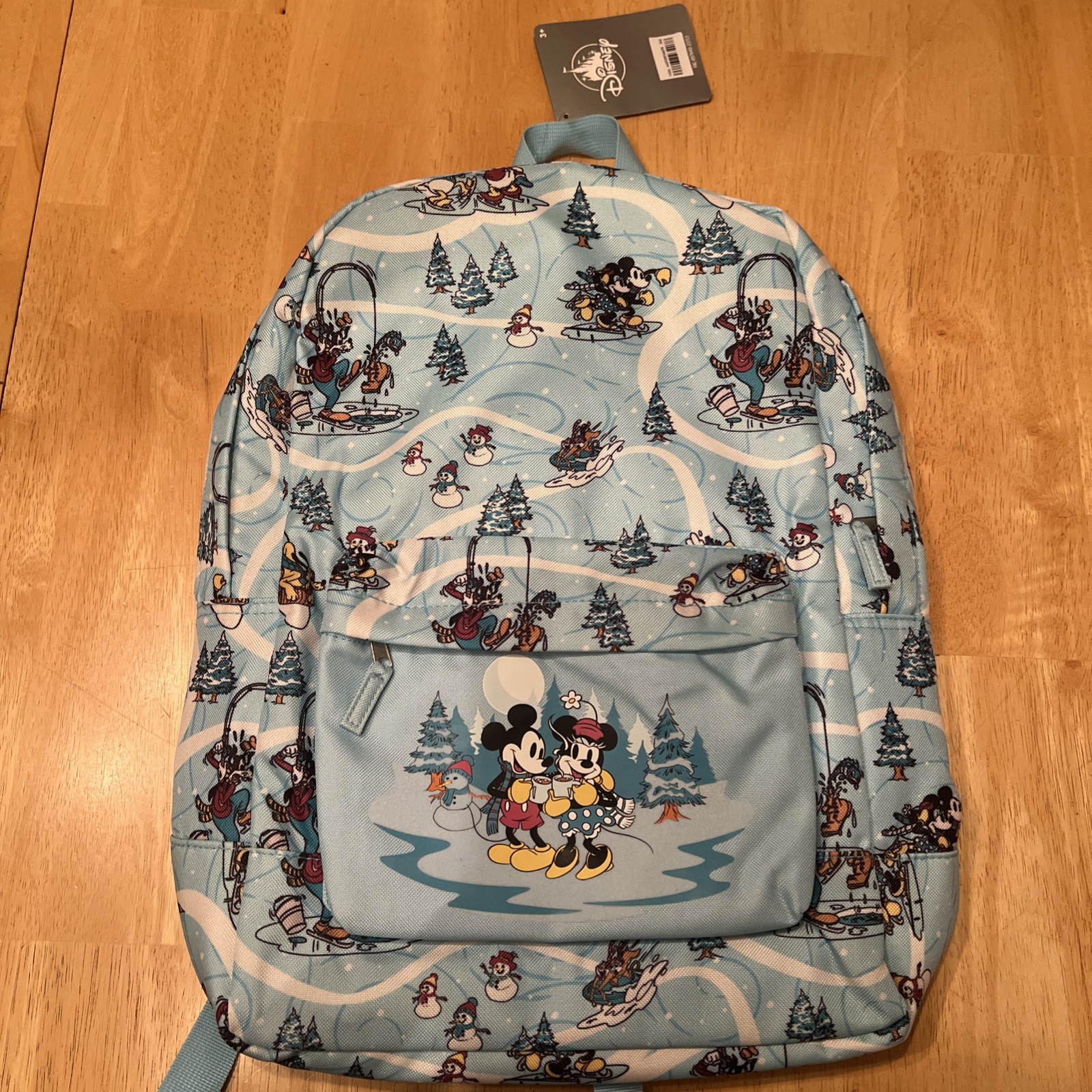 Disney Parks Mickey & Friends 2025 Winter Wonderland Backpack NWT