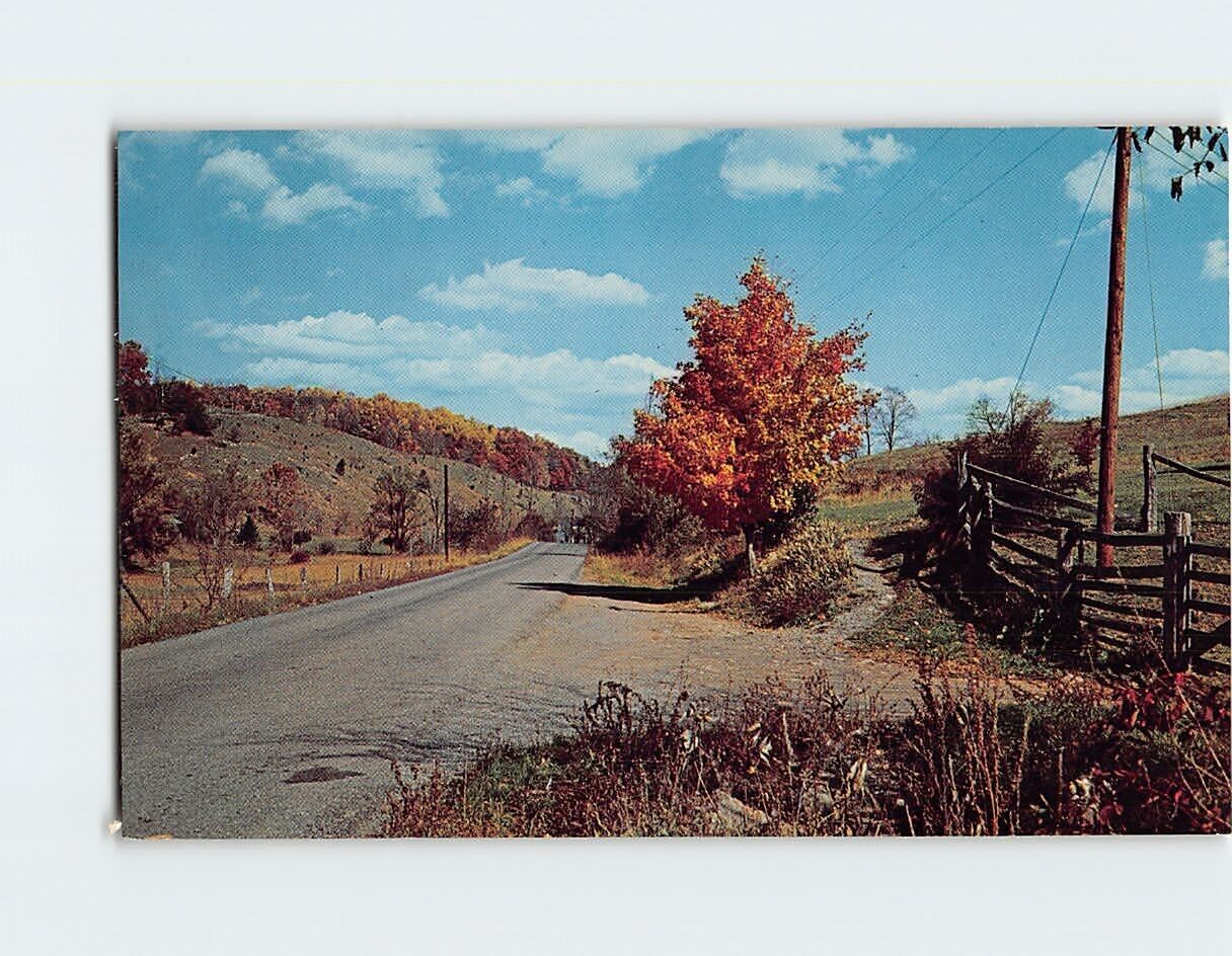 Postcard Catawba Valley Virginia USA