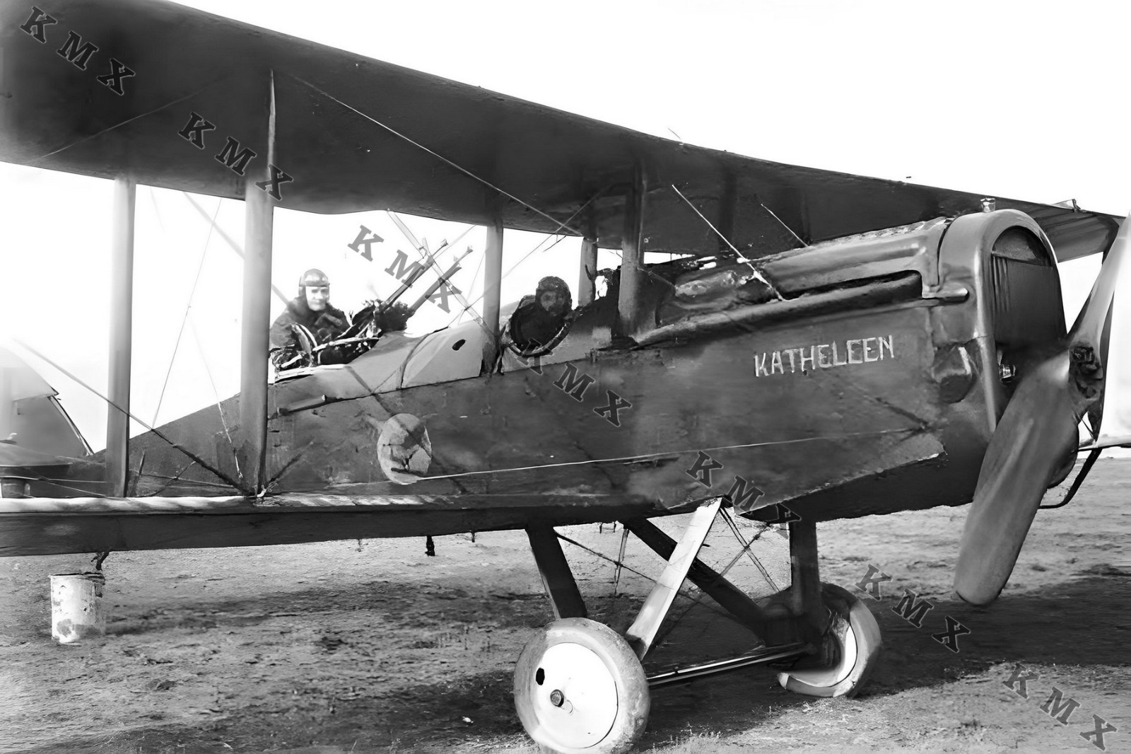 WWI Biplane 4x6 photo