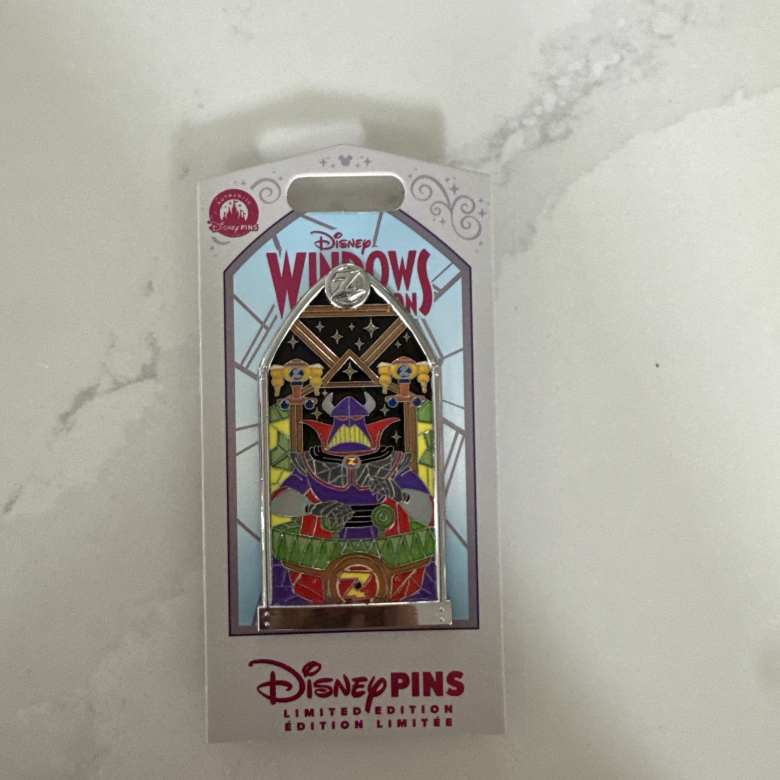 2026 Walt Disney World Parks - Windows of Attraction Zurg Toy Story Pin LE 2500