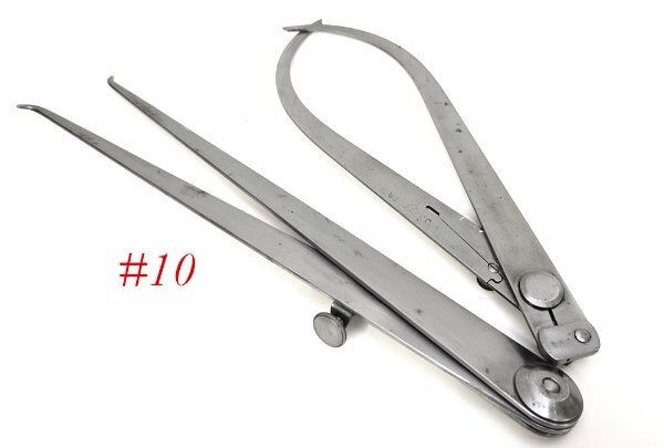 nice clean shape STARRETT TOOLS 34 35 LOCKING 12 and 10\