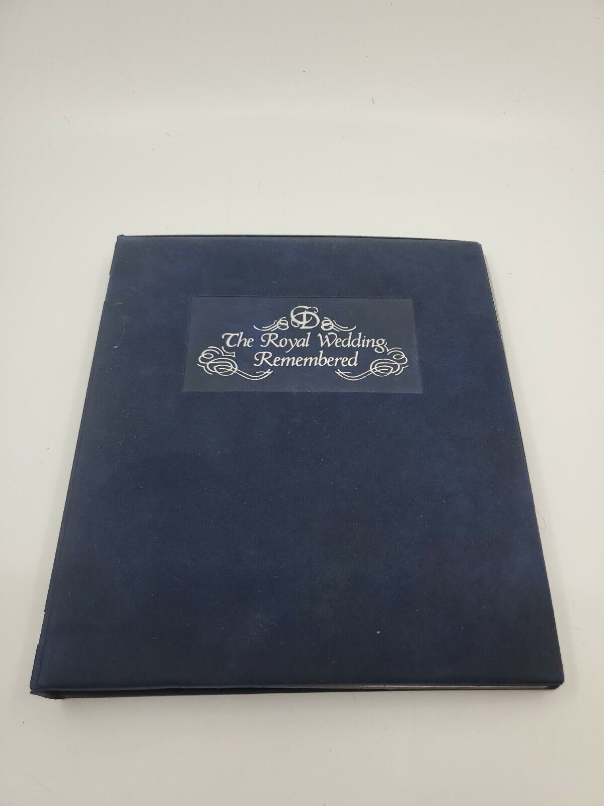 The Royal Wedding Remembered Album with random letters and stamps not related