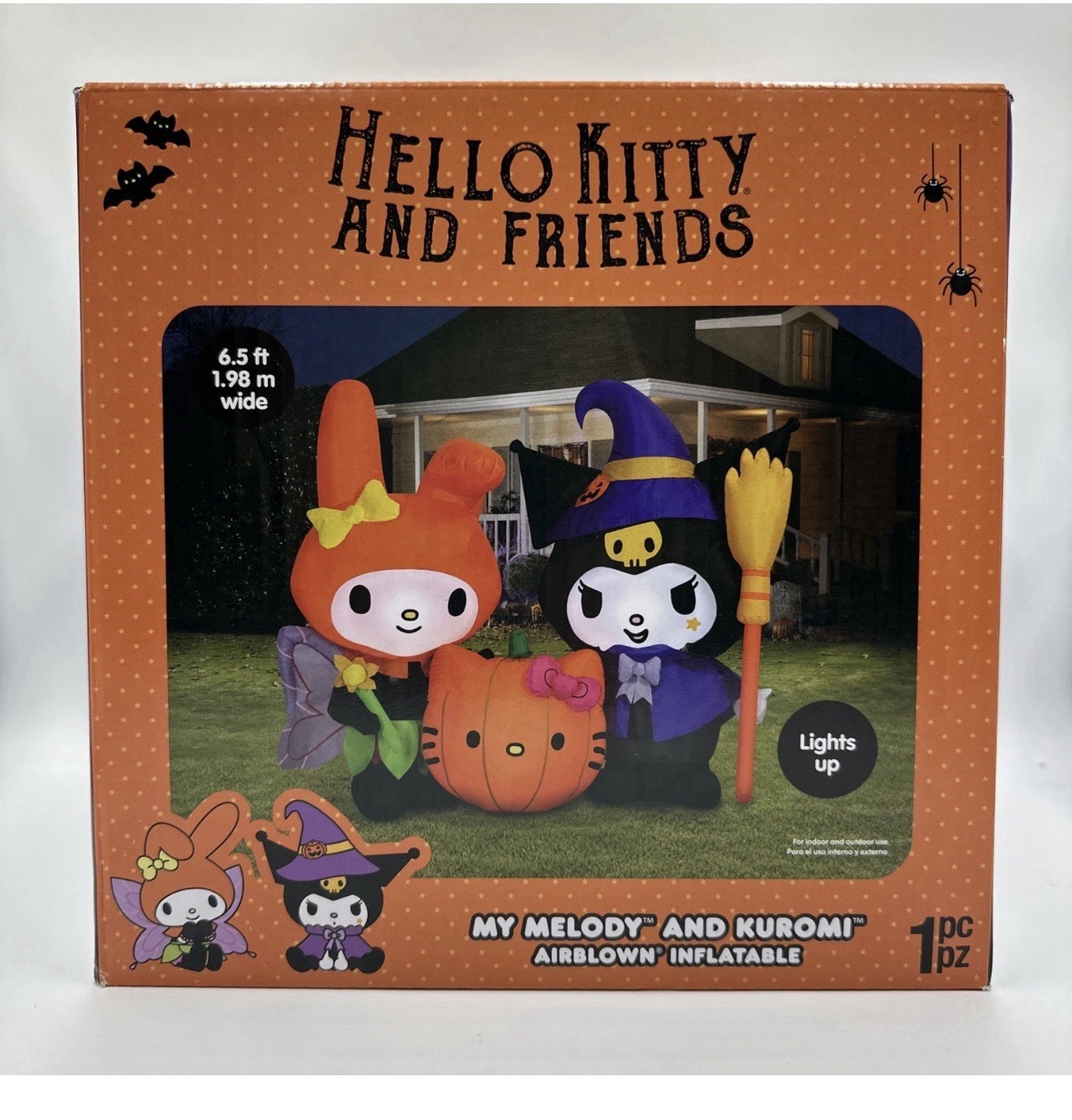 Hello Kitty And Friends My Melody & Kuromi Airblown Inflatable - 6.5’ Wide *NEW*