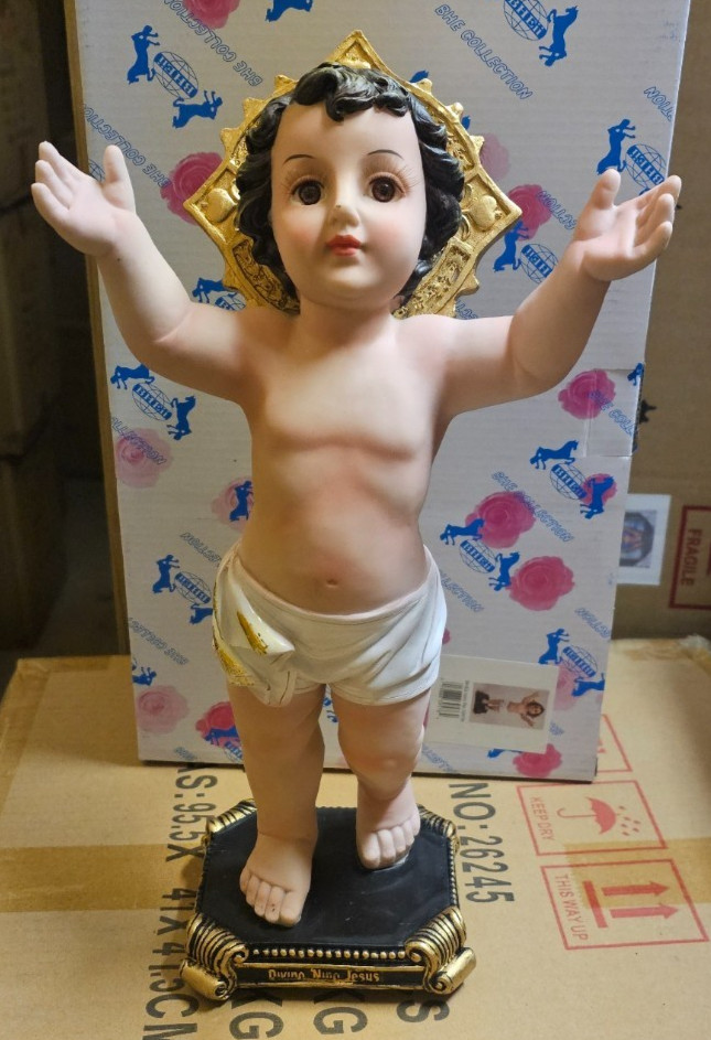 DIVINO NINO JESUS CHRIST CHILD RELIGIOUS RELIGION FIGURINE STATUE