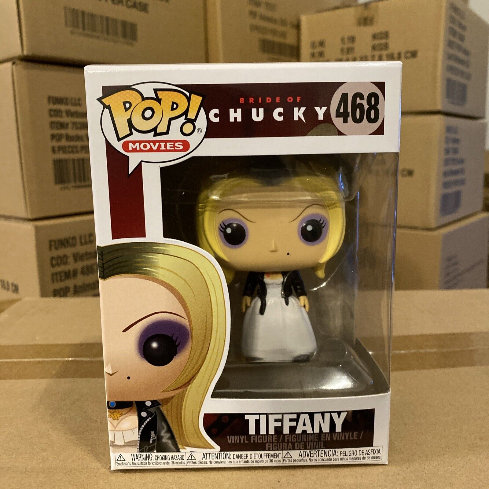 Funko Pop Bride of Chucky - Tiffany - Horror - Movies #468 - Vaulted - In Stock
