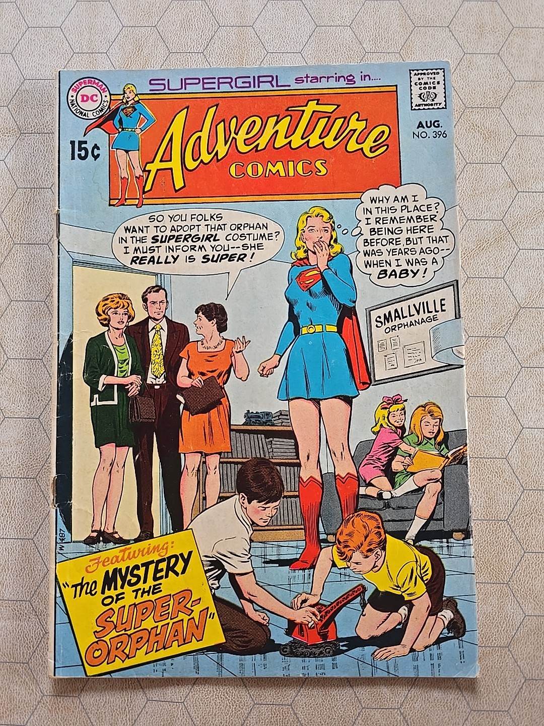 Adventure Comics #396 Supergirl DC Comics Aug. 1970 