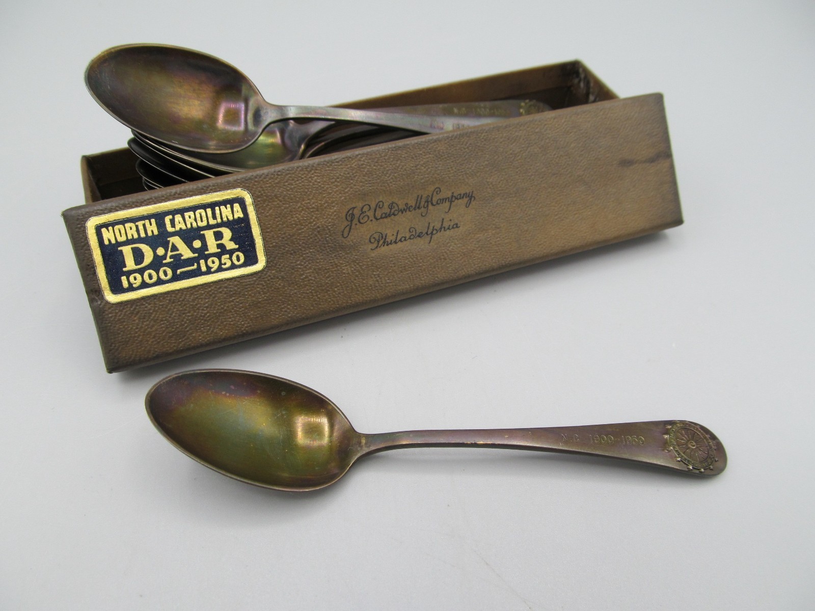 1 Antique Sterling Silver DAR Daughters of the American Revolution Spoon