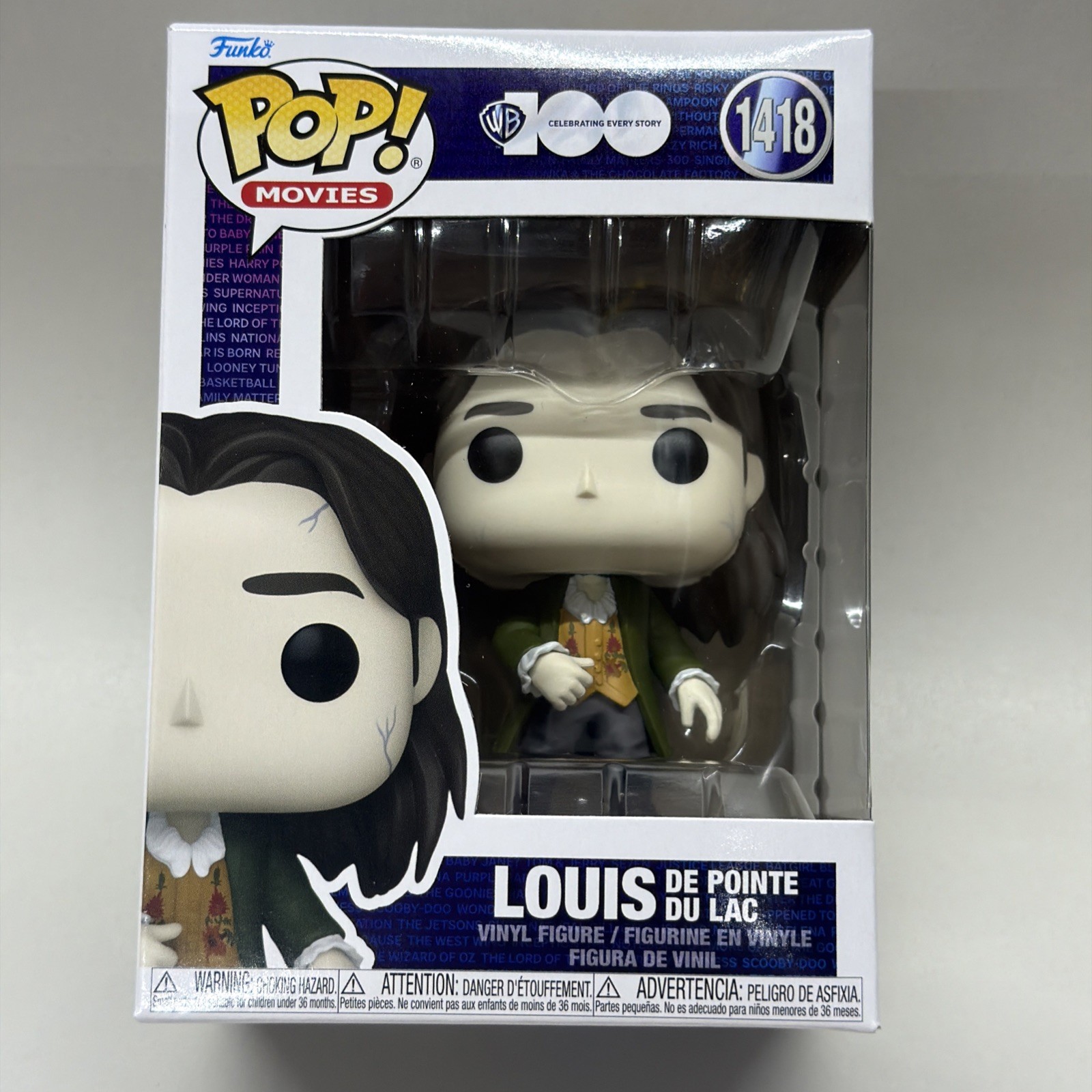 Funko Pop: LOUIS de POINTE du LAC #1418 Interview With A Vampire BRAND NEW