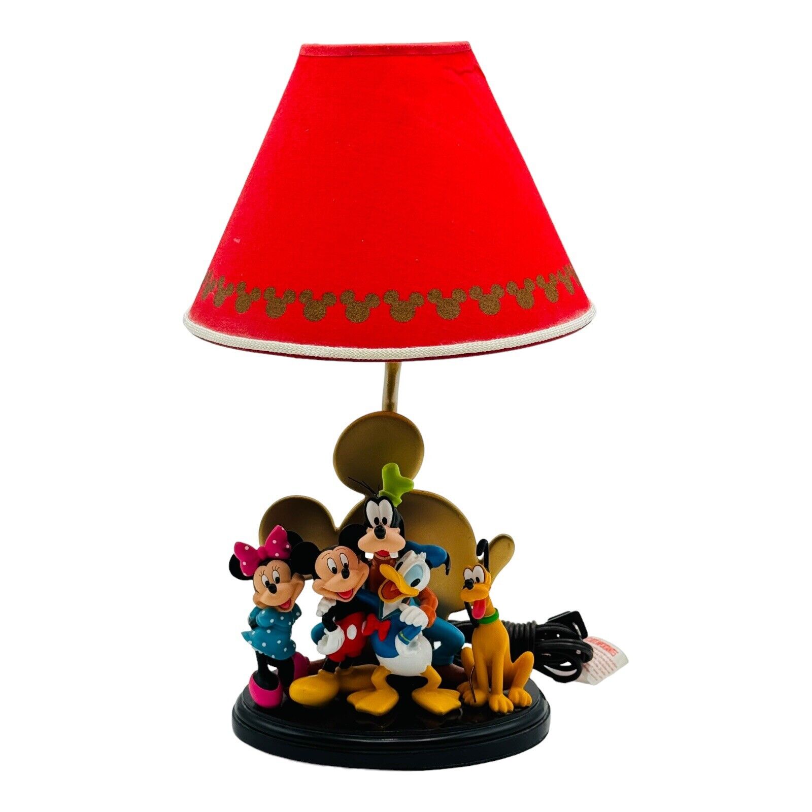 Disney Mickey\'s Magic Of Friendship Lamp Goofy Donald Duck Daisy Minnie RARE