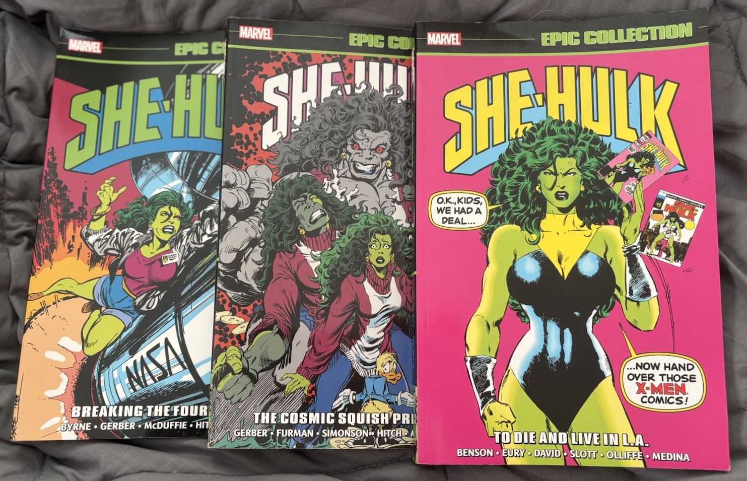 SheHulk Epic Collection TPB Lot Vol 3-5 Breaking Fourth Wall Marvel Comics Byrne SheHulk Epic Collection TPB Lot Vol 3-5 Breaking Fourth Wall Marvel Comics Byrne