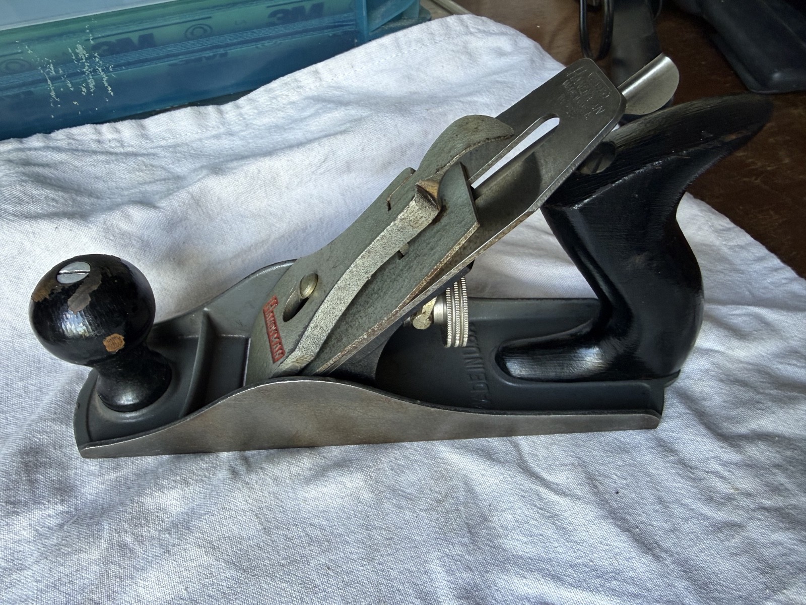 Vintage Stanley Handyman No. H1204 Woodworking Smooth Bench Hand Plane Made in U