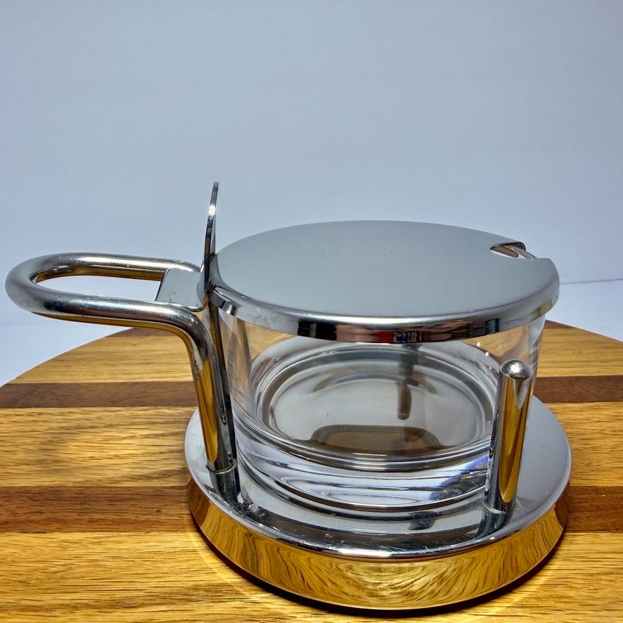 Vintage Alessi 5071 Parmesan Cheese Cellar Ettore Sottsass Italy MCM Postmodern
