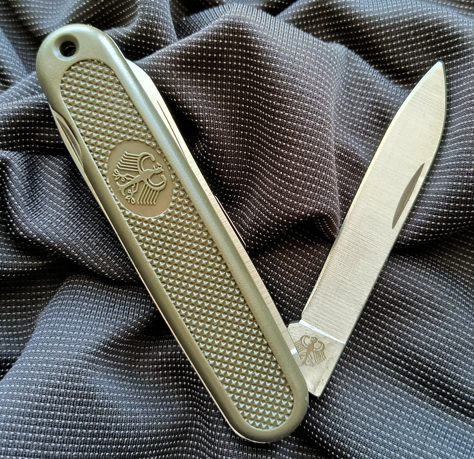 Rite-Edge Bundeswehr German Army Field Knife Camping Multi Tool - Same Day Ship