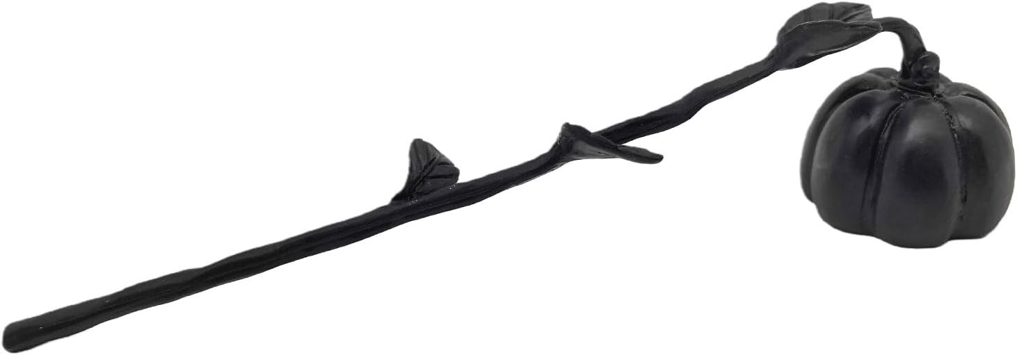 AIM & GGKK Black Pumpkin Candle Snuffer Extinguisher - Long Handle for