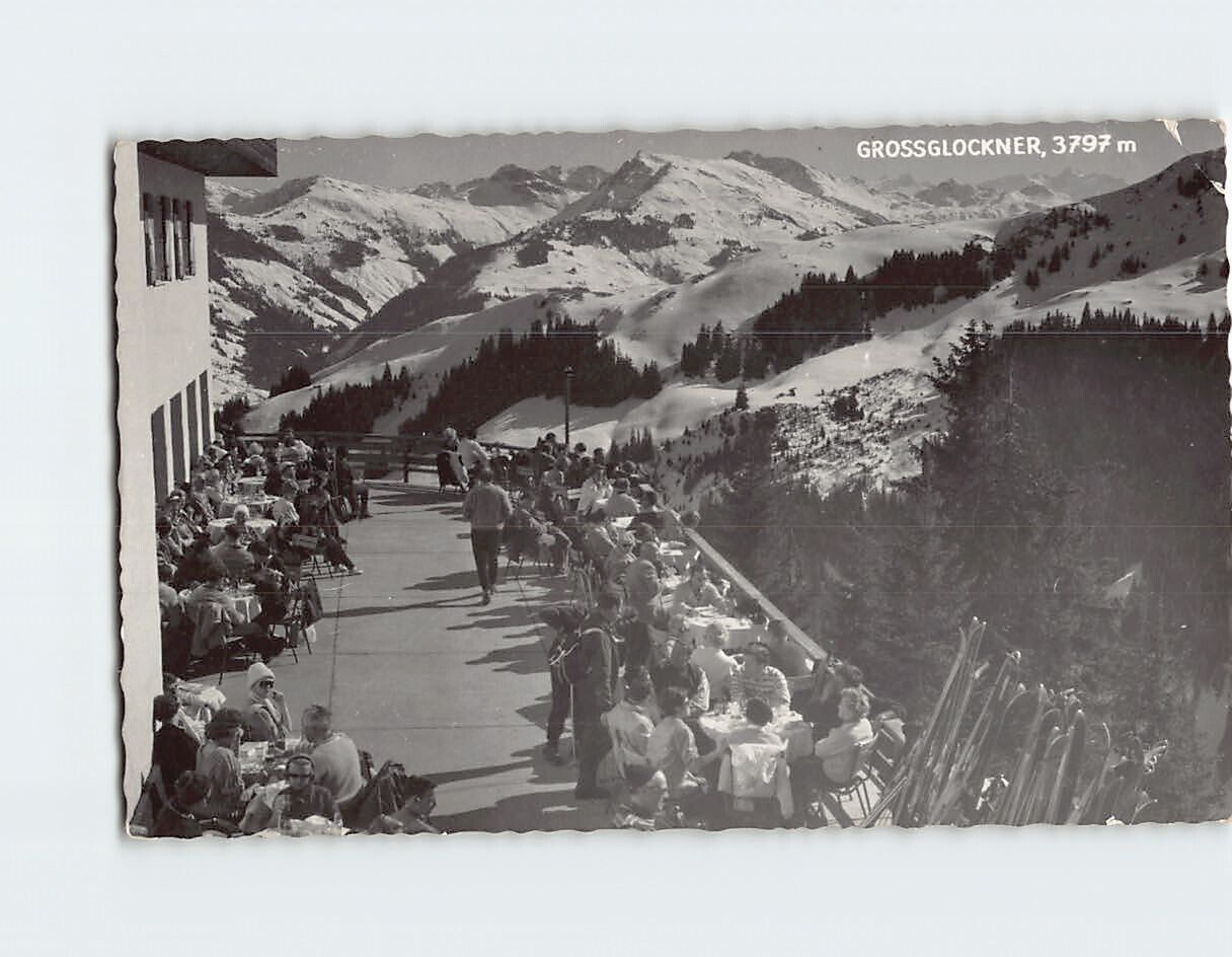 Postcard Bergrestaurant Hahnenkamm Kitzbühel Austria