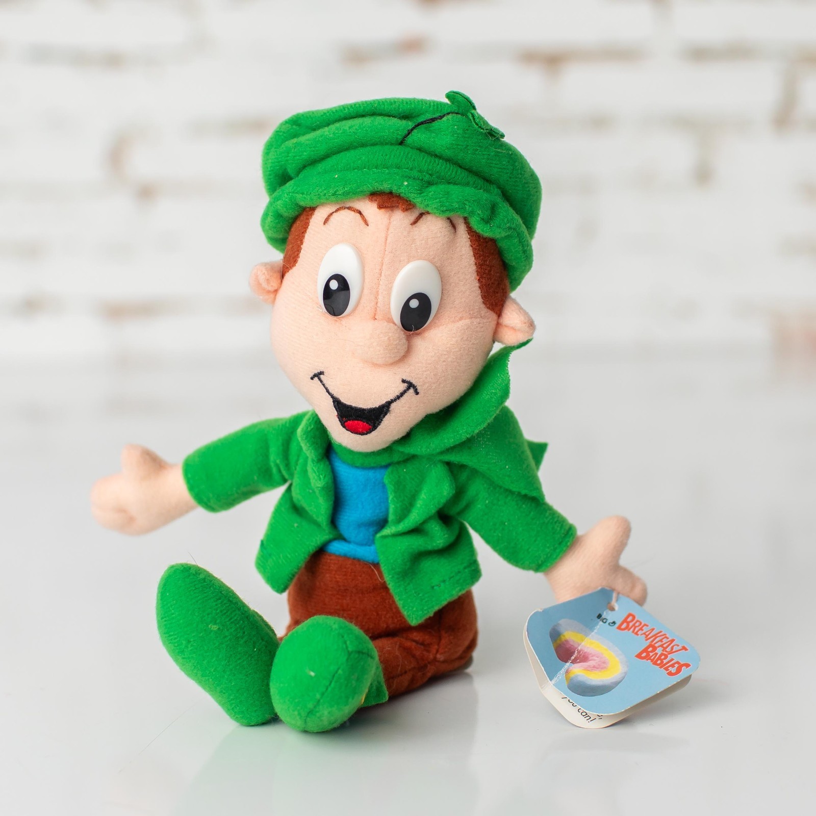 1997 General Mills Breakfast Pals Plush Doll Lucky the Leprechaun Lucky Charms