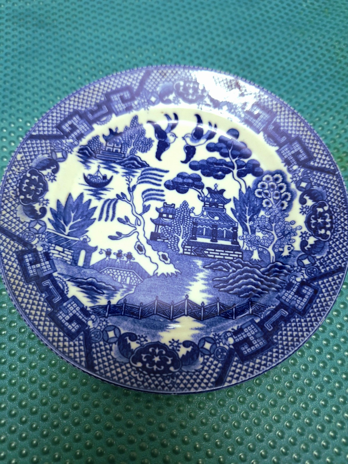 Vtg.Japanese Blue Willow 6\