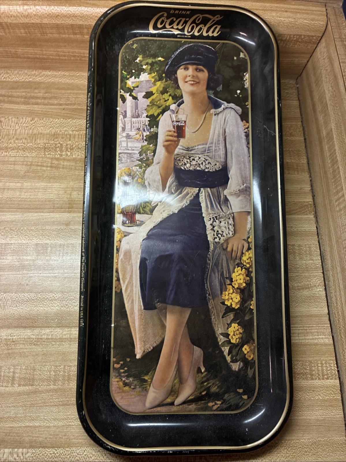 Vintage Coca Cola Tray - 1970s