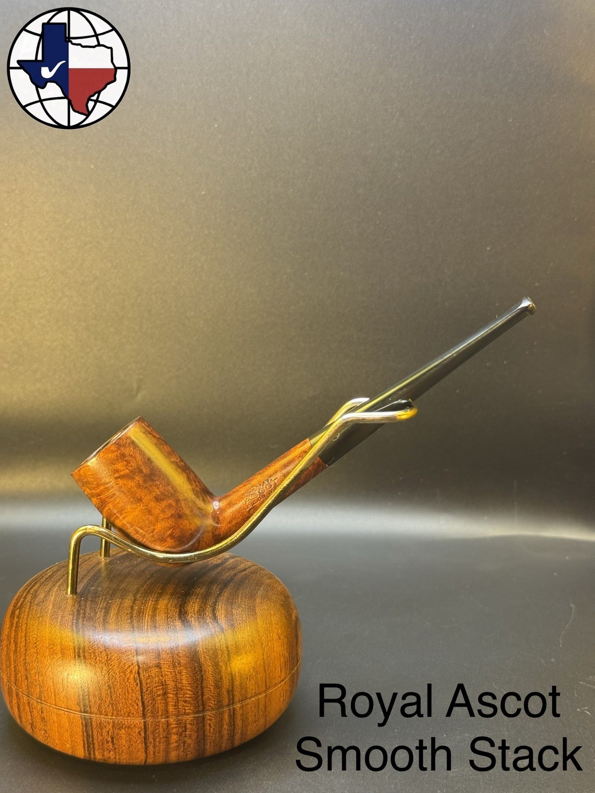 Vintage Royal Ascot Smooth Stack Tobacco Pipe