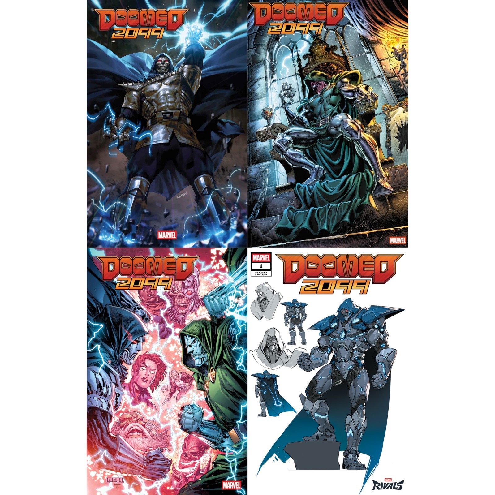 Doomed 2099 (2025) #1 Marvel Comics COVER SELECT