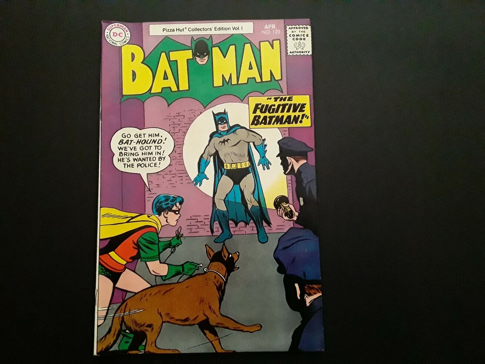 Batman #123 Pizza Hut Collectors Edition Volume One 1977 DC Comic