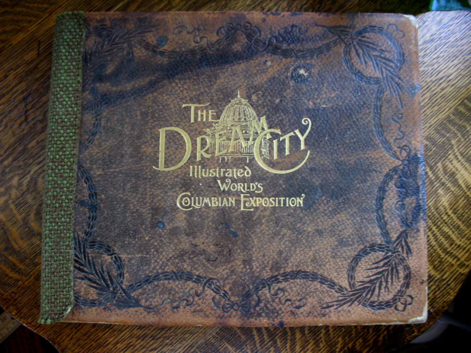 Antique Book The Dream City Illustrated World's Fair Columbian Expo Photos 1893