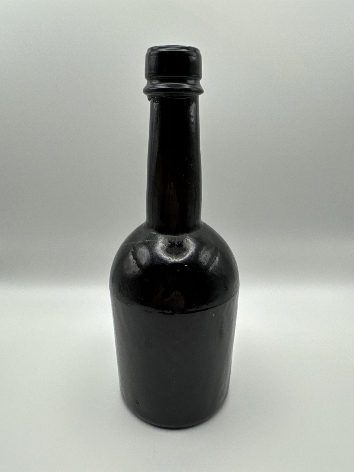 Antique Dark Olive Green Antique Bottle