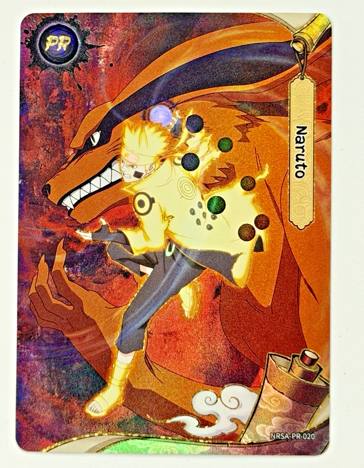 KAYOU Naruto Shippuden Not For Sale PSA Promo Card NRSA-PR-020 Naruto & Kurama