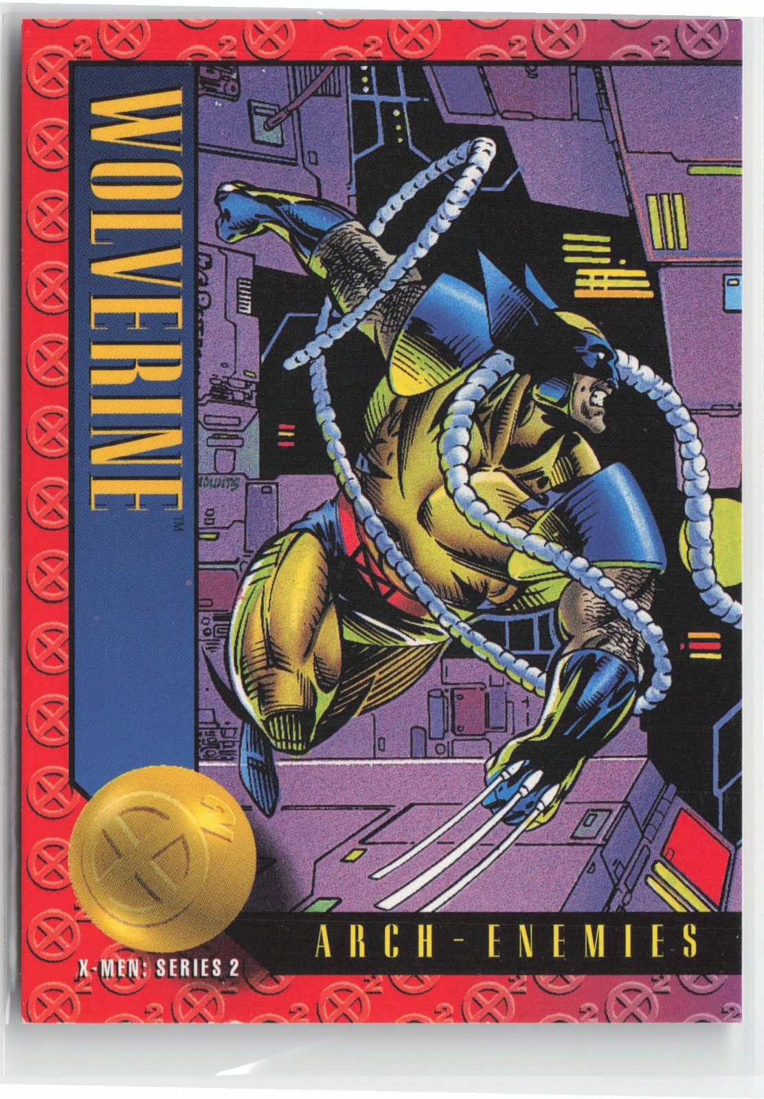 Wolverine 1993 Toy Biz X-Men Series 2 #49